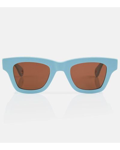 Jacquemus Les Lunettes Nocio D-frame Sunglasses - Blue