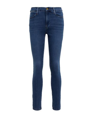 FRAME Jeans Le High Skinny - Blau