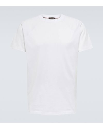 Loro Piana T-shirt en coton - Blanc
