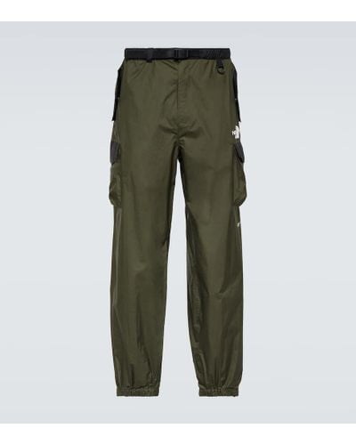 The North Face X Undercover pantalones cargo con cinturon - Verde