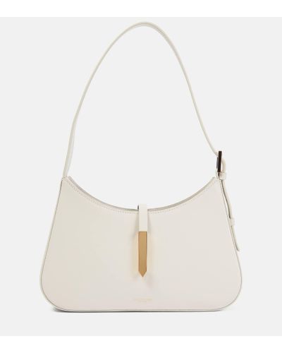 DeMellier London Tokyo Leather Shoulder Bag - White
