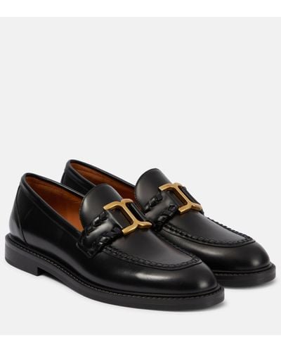 Chloé Marcie Heeled Loafer - Black