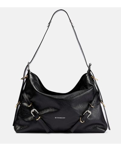 Givenchy Bolso al hombro Voyou Medium de piel - Negro