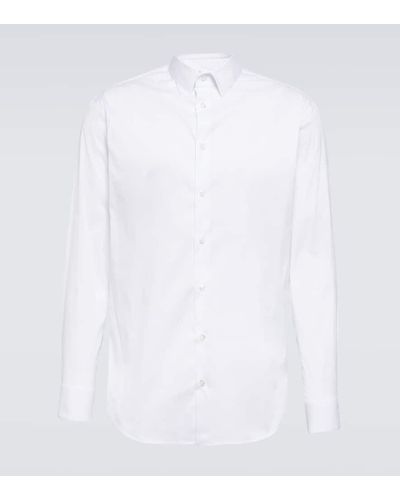 Giorgio Armani Hemd aus Baumwolle - Weiß