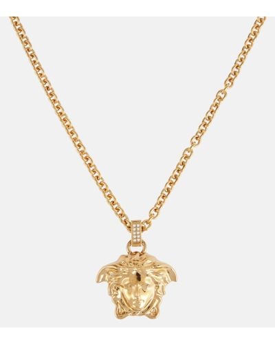 Versace La Medusa Necklace - Metallic
