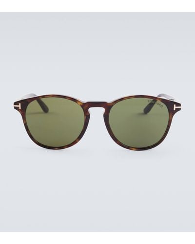 Tom Ford Lewis Round Sunglasses - Brown