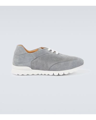 Kiton Suede Trainers - Grey