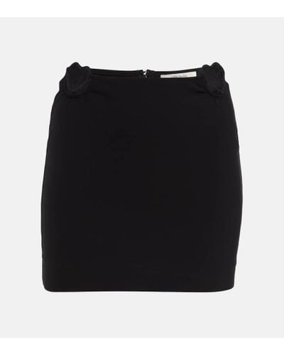 Nensi Dojaka High-rise Miniskirt - Black