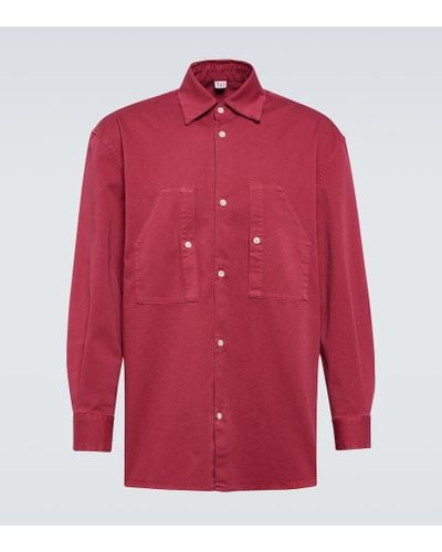 Winnie New York Camisa de algodon - Rojo