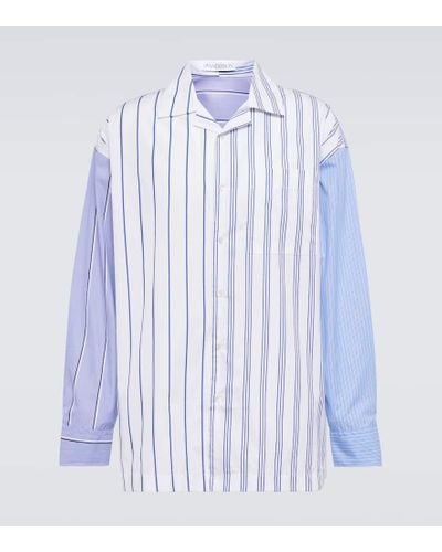 JW Anderson Hemd aus einem Baumwollgemisch - Blau