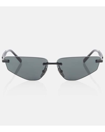 Dolce & Gabbana Dg Essentials Rectangular Sunglasses - Gray