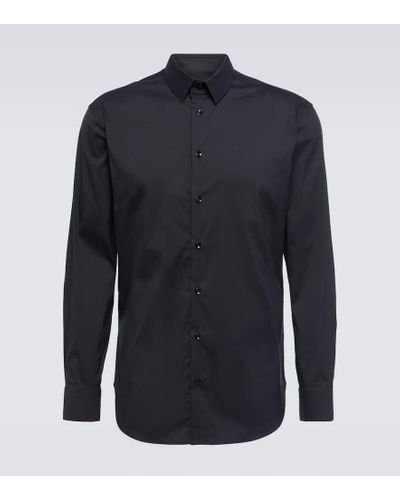 Giorgio Armani Poplin Shirt - Blue