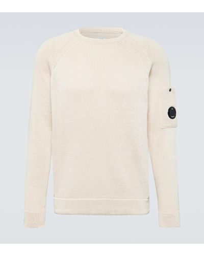 C.P. Company Pullover aus Baumwolle - Weiß