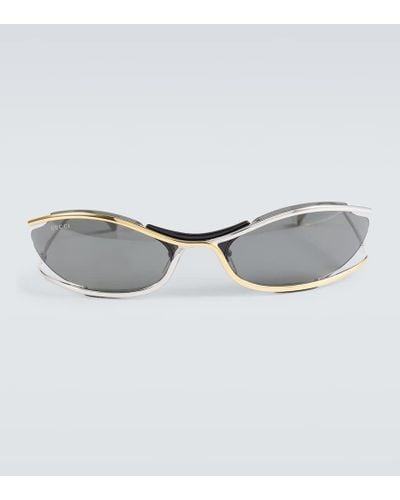 Gucci Cat-Eye-Sonnenbrille - Grau