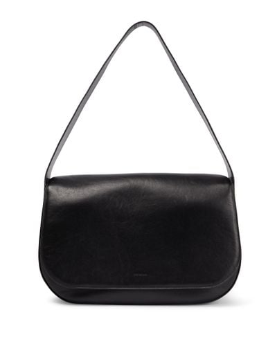 Peter Do Dumpling Medium Leather Shoulder Bag - Black