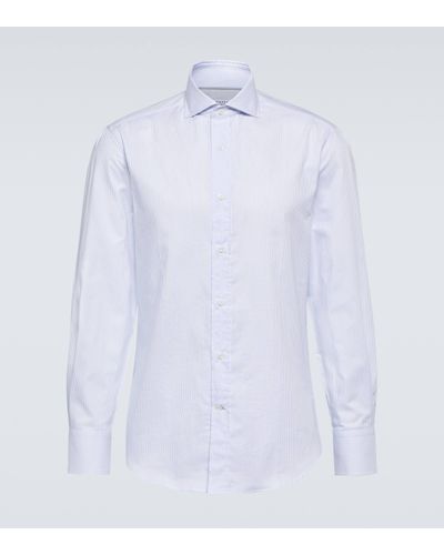 Brunello Cucinelli T-shirt en coton - Blanc