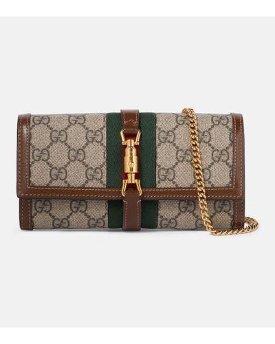 Gucci Clutch portafoglio Jackie 1961 - Marrone