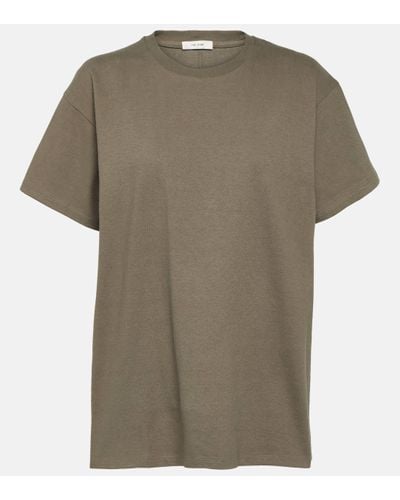The Row T-shirt Ashton en coton - Vert