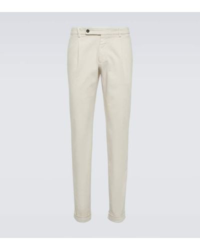 Thom Sweeney Cotton Chinos - Natural