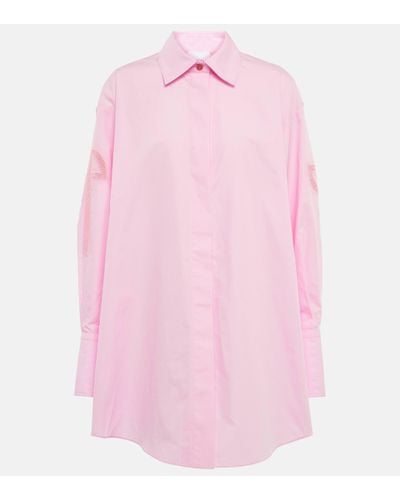 Patou Cotton Shirt - Pink