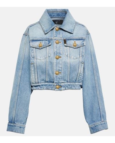 Balmain Jean and denim jackets for Women | Online Sale up to 60% off | Lyst