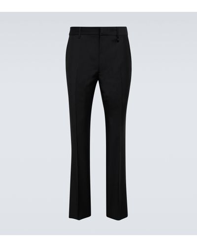 Givenchy Wool And Mohair Suit Trousers - Black