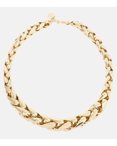 Lauren Rubinski Gia 14kt Gold Chain Necklace - Metallic