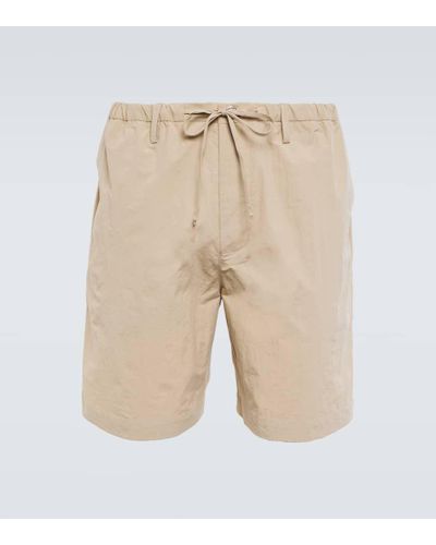 Nanushka Shorts Olin in misto cotone - Neutro