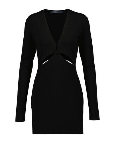 Zeynep Arcay Cutout Minidress - Black