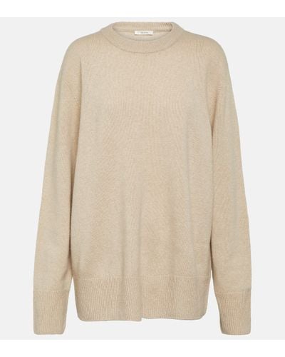 The Row Sibem Wool And Cashmere Jumper - Natural