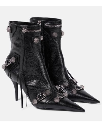 Balenciaga Boots Shoes - Black
