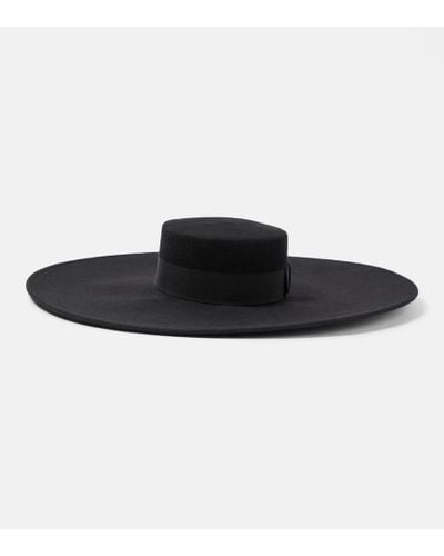 Nina Ricci Wool Hat - Black