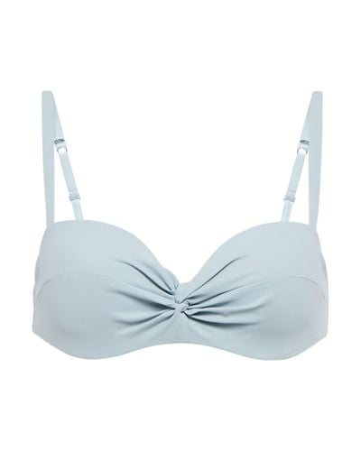 Karla Colletto Basics Bikini Top - Blue
