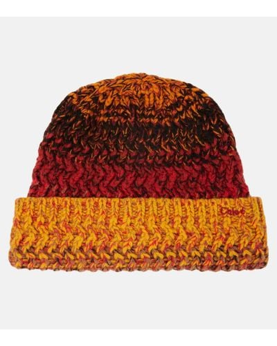 Chloé Beanie aus Kaschmir - Orange