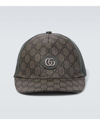 Gucci Baseballkappe Aus GG Supreme - Grau