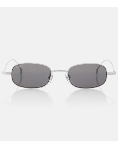 Gucci Rectangular Sunglasses - Gray