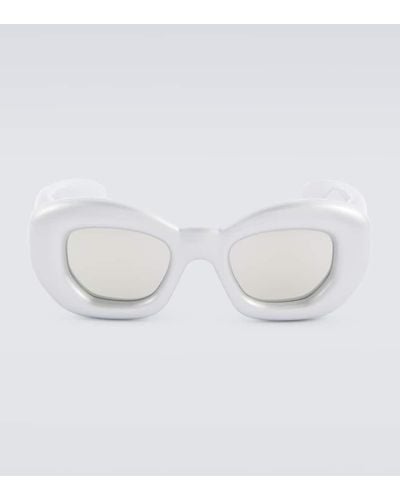 Loewe Gafas de sol Inflated metalizadas - Blanco