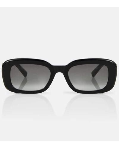 Saint Laurent Sl M130 Rectangular Sunglasses - Brown
