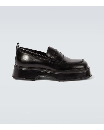 Ami Paris Mocasines de piel - Negro