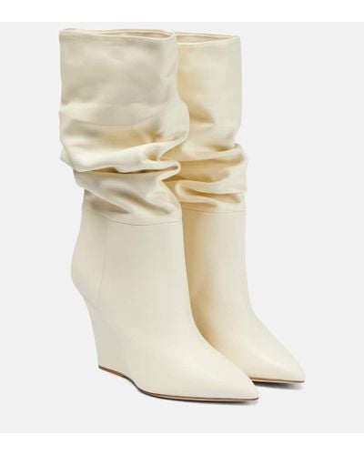 Paris Texas Wanda Slouchy Boots - White