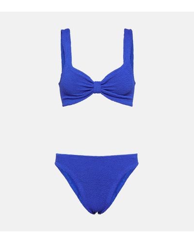 Hunza G Bonnie Bikini - Blue