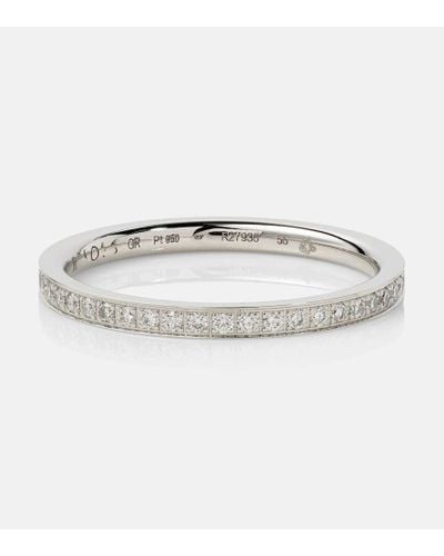 Repossi Berbere Platinum Ring With Diamonds - Metallic