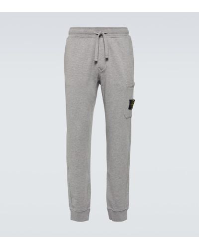 Stone Island Jogginghose aus Baumwolle - Grau