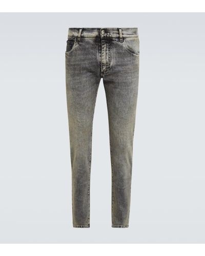 Dolce & Gabbana Skinny-fit Jeans - Gray