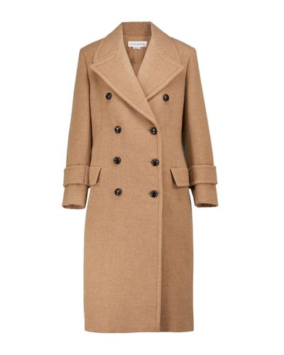 Victoria Beckham Virgin Wool And Cashmere Coat - Multicolor