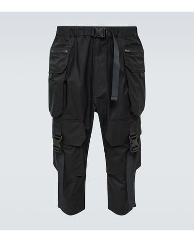 Junya Watanabe by Comme de Garcons low-crotch cargo capri pants with Belt  women - Glamood Outlet