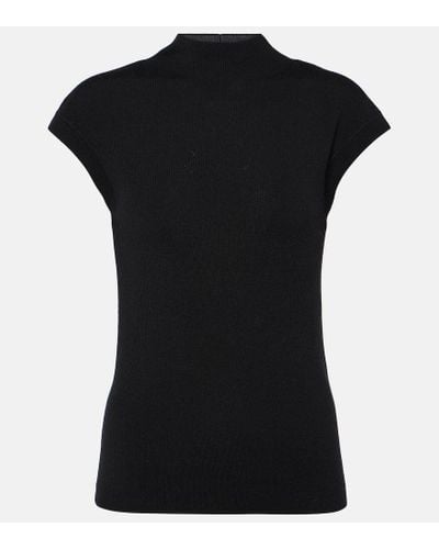 Jardin Des Orangers Virgin Wool Top - Black