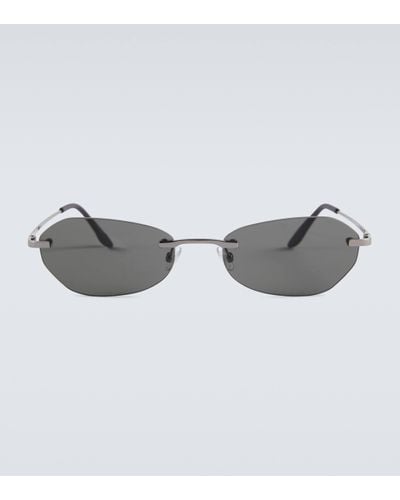 Our Legacy Adorable Oval Sunglasses - Grey