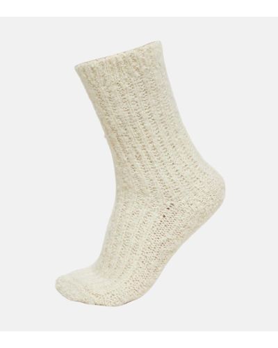 Loro Piana Cashmere Socks - Natural