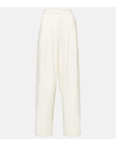 Proenza Schouler Pantalones anchos Eleanor White Label - Blanco